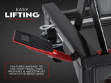 Motorcycle Scissor Lift Stand w/ castors 136KG Motorbike Working Bench Jack V379-MOTOSCRLIF