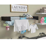 Collapsible Laundry Drying Rack Wall Mounted Clothes Drying Rack for Laundry V63-931821