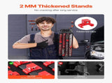 Portable Socket Organizer Tray, 2PCS Metric & SAE Socket Organizer Set Hold up to 160 Sockets, 1/4", V952-TTJBXSHL2JTG18ONMV0