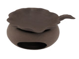 Ceramic Tea Roaster Loose Leaf Tea Warmer Tea Fragrance Roasting Baking Pot with Stainless Steel V1294-YM0706-3118230212611
