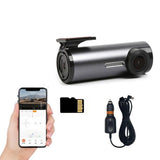 1080P WiFi App Dash Cam Night Vision Front Dash Camera for Cars Loop Recording with 32GB TF Card V1263-JX-7316