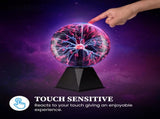 Plasma Ball Lamp - Touch & Sound Sensitive USB-Powered Globe for Decor, Parties & STEM Learning V1107-CS-DLZD