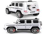Kahuna Mercedes Benz AMG G63 Kids Electric Ride On Car Remote Control - White CAR-G63-S306-WH