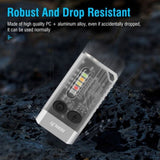 V10 LED Keychain EDC Flashlight USB Rechargeable Magnetic Torch Work Lamp V201-W12552808