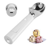 Heated Ice Cream Scoop with LED Display & 3400mAh Battery Rechargeable, IP67 Waterproof, Instant V1107-CS-DJRBJLWS