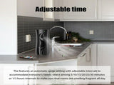 2pack Automatic Air Freshener Spraying Dispenser, Wall Mounted or Freestanding Sprayer Holder, V1369-AZ3-W-11484