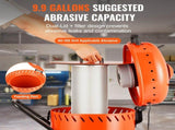 28 Gallon Vacuum Sand Blaster, Dustless Sandblaster with Built-in 1200W Vacuum System for Dust V952-PSGP286125PSIP3JOV3