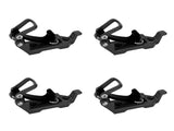 4 Sets Roof Shovel Mount Heavy Duty Multipurpose Metal Rubber Clamp Mounting Bracket for Roof V1294-YM0901-3114240060111