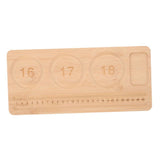 Wood Bead Design Board for Bracelets and Necklaces Jewelry Making V1370-AZ4-16991