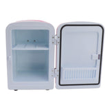Mini Fridge 4L Portable Cooler Warmer Personal Refrigerator Includes DC12V Car Plug for Skin Care V1294-YM0901-3113230166817