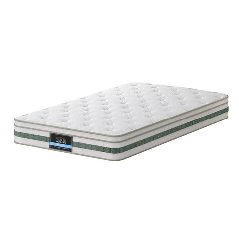 20cm Giselle Mattress Single Green Tea Mattresses MATTRESS-B-MINT-20-S