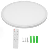 LED Flush Mount Ceiling 11.4inch Dimmable 3 Modes RGB Waterproof Round Ceiling V1294-YM0717-3119220122611