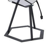 LED Dodecahedron Light USB Powered Music Sync Color Changing Colorful Ambient Lamp with Stand for V1294-YM0901-3119240061311