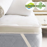 airmax bamboo mattress topper 1000gsm single V517-BAMT-S