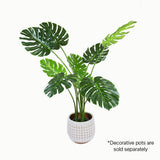 120cm Faux Artificial Home Decor Potted Monstera Plant V915-MB0032