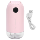 500ml Mini Air Humidifier Portable USB Rechargeable Mist Fogger Maker with Night LightPink V1294-YM0901-3113200175712
