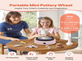 Mini Pottery, 158 mm Turntable, Forward and Reverse Rotation, Adjustable Speed, Electric Clay V952-ETLPJYXFSWJBLVJCA001V3