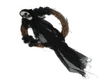 Halloween Ghosts Wreath Front Door Hanging Wreath Ghosts House Decoration Props Halloween Ornaments V1294-YM0523-3115210139411