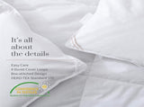 Goose Feather Down Quilt 700 GSM Duvet DoonasQueen210x210cm V201-W12782679