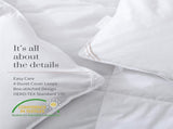 Goose Feather Down Quilt 500 GSM Duvet Doonas King240x210cm V201-W12782670