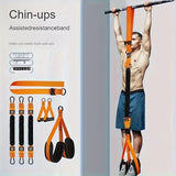 Adjustable Pull-Up Assist Belt with Resistance Band V728-LP601102041981155