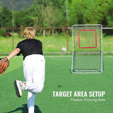 Baseball And Softball Rebounder 3.5 x 6 ft PitchBack Baseball Pitching Nest, Softball Pitchback V952-BQHDWDYXWJDKP6FD7V0
