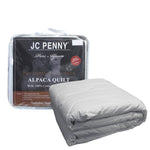 350GSM Alpaca Quilt with Cotton Japara Cover - Single V442-ATX-QUILT-350GSMALPACA-WHITE-SB