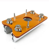 Multi-Function Router Slotting Jig with Adjustable Base for Woodworking Trimming, Grooving, and V1341-ZY-GMCX9SUV-H