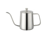 600ml Pour Over Kettle Coffee Maker Stainless Steel Gooseneck Drip Tea Pot Jug-Black 600ML V1263-JX-293