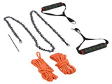 High Reach Hand Chain Saw 48inch Compact Portable Rope Saw for Outdoor Camping Hunting Backpacking V1294-YM0523-3111220044211