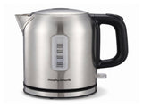 Morphy Richards Equip Stainless Steel Kettle and Toaster Set, 1L Jug Kettle & 4 Slice Long Slot MREQ-1LKT-4STS