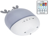 Cute USB Rechargeable Projection Lamp 360 Degree Rotating Remote Music Night Light for V1294-YM0901-3119200112411