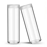 30Pieces Coin Storage Tube Penny Organizer with Screw on Lid for Collection Supplies Bank V1192-AZ-W-23041