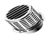 304 Stainless Steel Exhaust Hood Weatherproof Round Ventilation Grill Range Hood Exhaust Pipe Cover V1294-YM0706-3117230233712