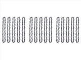 Home Workshop 15-Pcs Chainsaw Chain for 6-Inch Chainsaw, Portable Replacement Saw Chain V1366-AZ2-W-15894