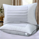 Buckwheat Pillow, Hotel Collection Bed Pillows, Luxury Hotel Quality, Breathable for Cool Sleep, V1366-AZ2-W-23275