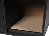 PaWz Enclosed Cat Litter Cabinet Box Black PT1150-BK