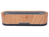Flame Diffusers Flame 7 Colors Light Woodgrain Diffuser Humidifier for Room Bedroom Office US Plug V1294-YM0901-3113230220412