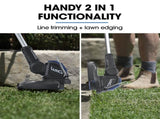POWERBLADE LN4 20V Cordless Electric Line Trimmer & Garden Edger Kit, with Battery and Fast Charger V219-LTMCLSPBLN2A