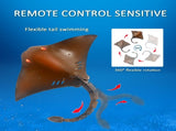 Remote Control Shark Stingray Toys, Water Toys Pool Toys for Kids, High Simulation Stingray Boat V1370-AZ4-04348