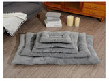 Pet Bed Mat Soft Fleece Pet Bed Dog And Cat Cushion Quilted Pet Bed - Gray - Size 65cm*95cm V1107-136-31399-GRY4