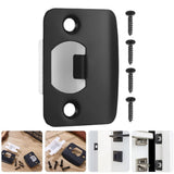 8-Piece Stainless Steel Deadbolt Strike Plates Set for Door Latch Security and Door Strike Plates V1366-AZ2-W-13637