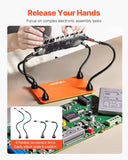 VEVOR Magnetic Helping Hands Soldering Station 4 Flexible Arms Alligator Clips V952-FZSHJZ4GFZSB4B9HD001V0