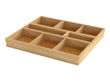 Toque Bamboo Drawer Organizer Multi-Use Storage Box KT1014-AU