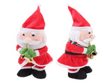 Electric Music Christmas Toy Doll 8 Songs Continuous Play Dancing Singing Glowing Swinging Plush Toy V1294-YM0718-3115220091911