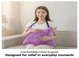 Hysterectomy Recovery Pillow with 2 Pocket for Abdominal Surgery, Hysterectomy Recovery Must Haves V1107-115-85820-BLU