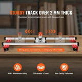 VEVOR Router Sled Adjustable Wood Slab Flattening Mill Router Jig 1525 mm Length V952-XBJHGYS60YCGGYFADV0