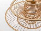 Aurora Natural Hand-Woven Bamboo 3-Layer Pendant Lamp Light V563-75233