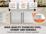 BBQ Access Door, 914x610 mm Double Outdoor Kitchen Door, Stainless Steel Flush Mount Door, Wall V952-SMABSCJMYS366SI1RV0
