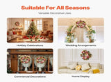 Artificial Decorative Wreath 48.26 cm Pink Peonies Hydrangeas Year Round V952-ZSHHMDHFHL19ICBRDV0